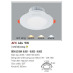 Đèn led âm trần Anfaco AFC-424 - 9W, 3CĐ
