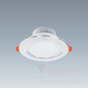 Đèn led âm trần Anfaco AFC 425 - 7W, 3CĐ