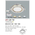 Đèn led âm trần Anfaco AFC 428 - 7W, 3CĐ