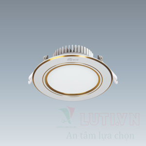 Đèn led âm trần Anfaco AFC 428 - 7W, 3CĐ