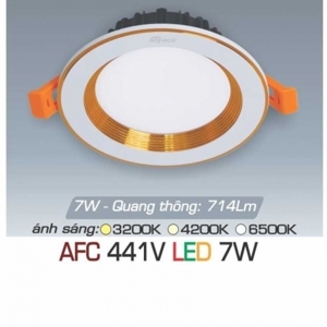Đèn led âm trần Anfaco AFC-441V - 7W, 1CĐ