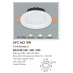 Đèn led âm trần Anfaco AFC-442 - 9W, 3CĐ