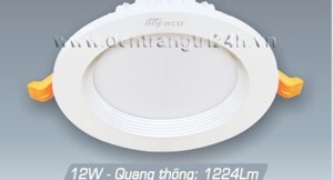 Đèn led âm trần Anfaco AFC-442 - 12W, 1CĐ
