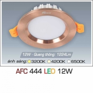 Đèn led âm trần Anfaco AFC-444 - 12W, 1CĐ
