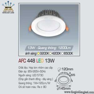 Đèn led âm trần Anfaco AFC-448 - 13W