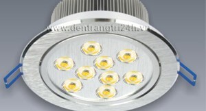 Đèn led âm trần Anfaco AFC-512 - 9W