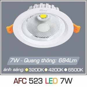 Đèn led âm trần Anfaco AFC-523 - 7W