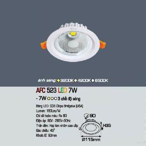 Đèn led âm trần Anfaco AFC-523 - 7W