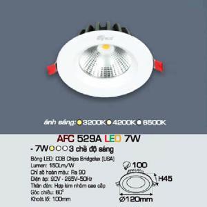 Đèn led âm trần Anfaco AFC-529A - 7W