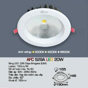 Đèn led âm trần Anfaco AFC-529A - 20W
