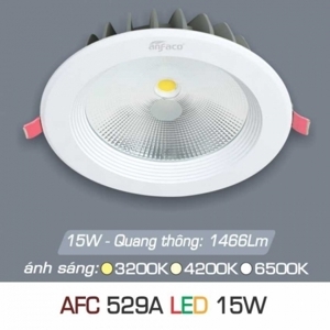 Đèn led âm trần Anfaco AFC-529A - 15W