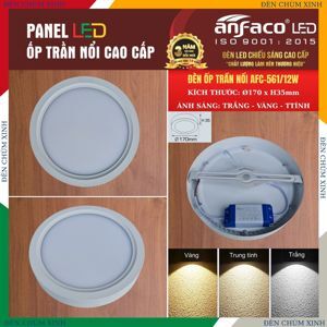 Đèn led âm trần Anfaco AFC 561 - 12W