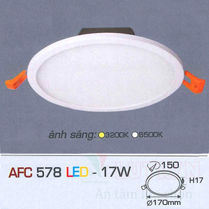 Đèn led âm trần Anfaco AFC-578 - 17W