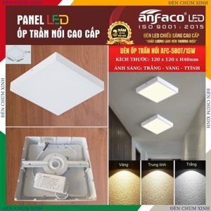 Đèn led âm trần Anfaco AFC 580T - 16W