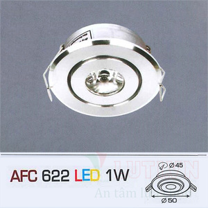 Đèn led âm trần Anfaco AFC-622 - 1W