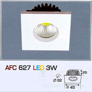 Đèn led âm trần Anfaco AFC-627 - 3W