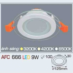 Đèn led âm trần Anfaco AFC-666 - 9W