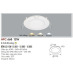 Đèn led âm trần Anfaco AFC-668 - 12W, 3CĐ