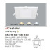 Đèn led âm trần Anfaco AFC-669 - 9W, 3CĐ