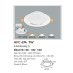 Đèn led âm trần Anfaco AFC-674 - 7W, 3CĐ