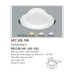 Đèn led âm trần Anfaco AFC-676 - 9W, 3CĐ