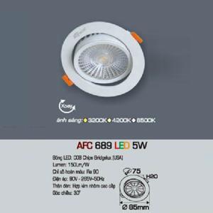 Đèn led âm trần Anfaco AFC-689 - 5W