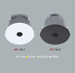 Đèn led âm trần Anfaco AFC-726-15W