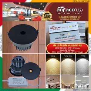 Đèn led âm trần Anfaco AFC-726-15W