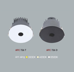 Đèn led âm trần Anfaco AFC-726-15W