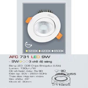 Đèn led âm trần Anfaco AFC-731 - 9W