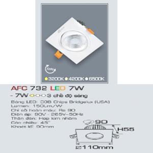 Đèn led âm trần Anfaco AFC-732 - 7W