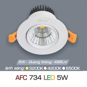 Đèn led âm trần Anfaco AFC-734 - 5W