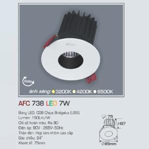 Đèn led âm trần Anfaco AFC-738 - 7W