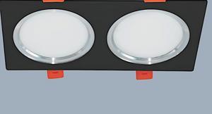 Đèn led âm trần Anfaco AFC-754/2 - 9Wx2, 3CĐ