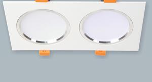 Đèn led âm trần Anfaco AFC-754/2 - 9Wx2, 1CĐ