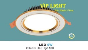 Đèn led âm trần AT 112 9W