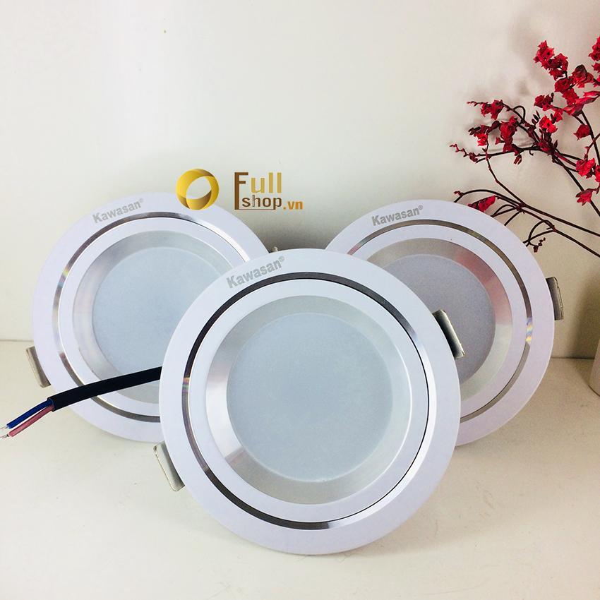 Đèn Led âm trần cảm ứng vi sóng 9W Kawa MSD7W