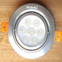 Đèn led âm trần chiếu điểm 7w DFA207 Duhal