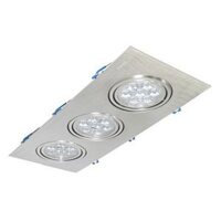 Đèn led âm trần chiếu điểm mặt vuông 21W DFC207 Duhal