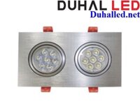 ĐÈN LED ÂM TRẦN CHIẾU ĐIỂM DUHAL 14W DFC206