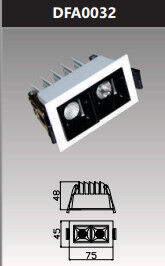 Đèn led âm trần chiếu sâu mini 6w DFA0032