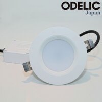 Đèn led âm trần, đèn trần, đèn trần thạch cao, đèn nhà tắm, ánh sáng ấm, 11W-3000K, Odelic Nhật Bản