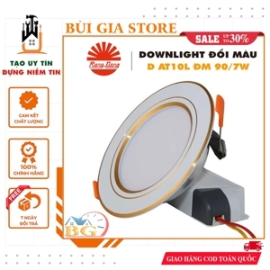 Đèn led âm trần đổi màu Rạng Đông D AT10L ĐM 90/7W