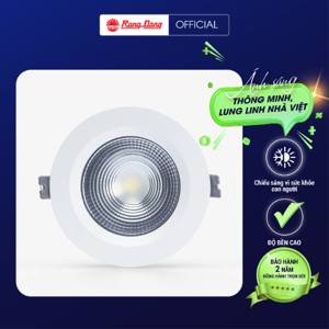 Đèn LED âm trần đổi màu Rạng Đông AT14.BLE 110/12W