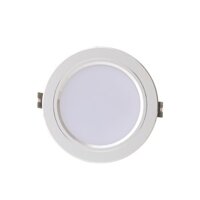 Đèn LED âm trần downlight Rạng Đông khoét trần 110mm 9W Viền Bạc, Viền Vàng ánh sáng trắng, ánh snags vàng AT10L 110/9W