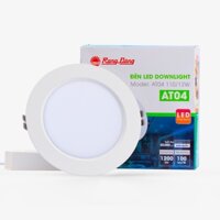 Đèn LED âm trần Downlight 110/12W-âm trần 12W- âm trần đế nhôm 12W - AT04 110/12W Rạng Đông