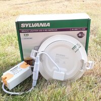 Đèn Led Âm Trần Downlight SYLVANIA BRAVO LIGHTER LED II RD 6W, Á/S TRẮNG 6500K (107mm)