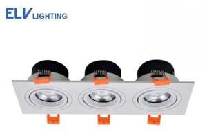 Đèn led âm trần ELV ELV803E-M - 3x7W