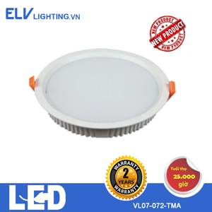 Đèn led âm trần ELV VL07-072-TMA - 7W