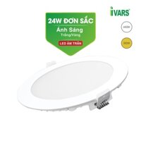 Đèn LED âm trần IVARS đơn sắc - Công suất 24W